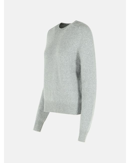 Khaite Gray 'nera' Cashmere Sweater