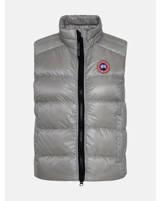 Canada Goose Gray Nylon Cypress Vest | Lyst