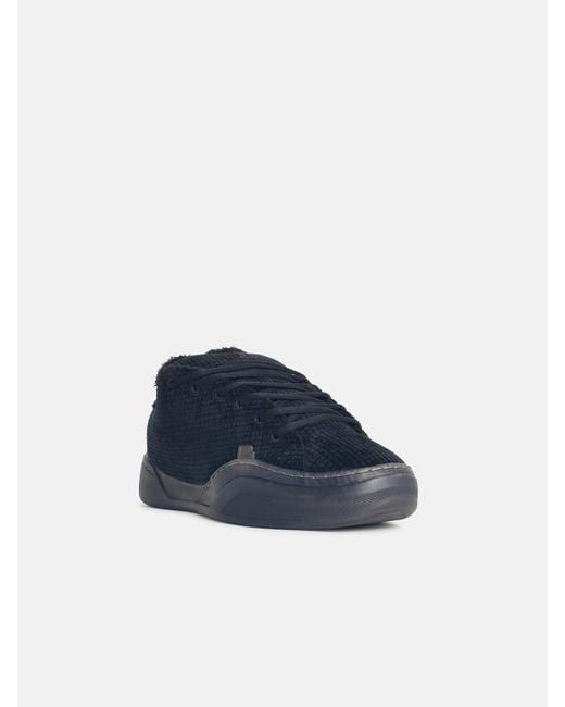 ERL Blue 'vamp' 'pirate ' Polyester Sneakers for men