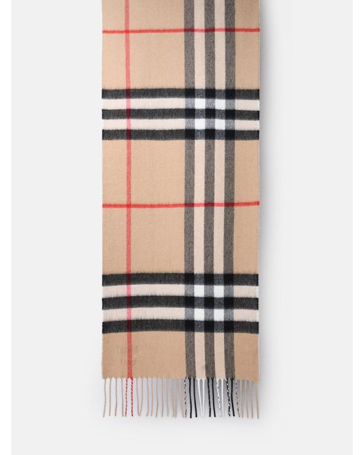 Burberry Natural Cashmere Scarf