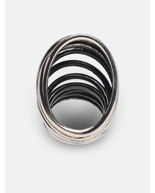 Panconesi Gray 'Orbit Multi Ring' Copper Ring