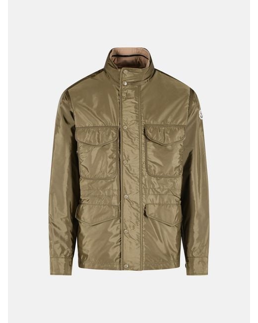 Moncler Natural 'Chuqui' Polyester Blend Jacket for men
