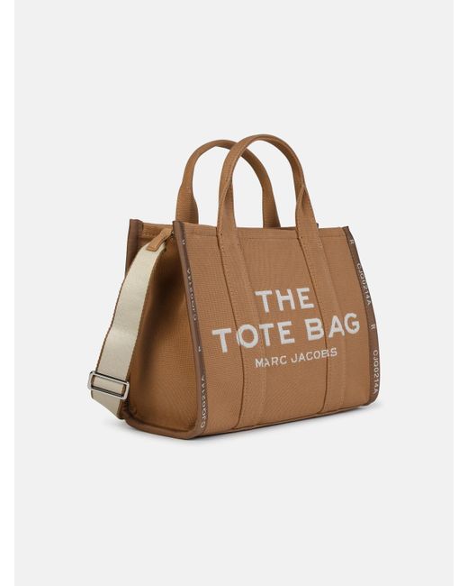 Marc Jacobs Natural Medium 'tote Bag' Camello Jacquard Bag