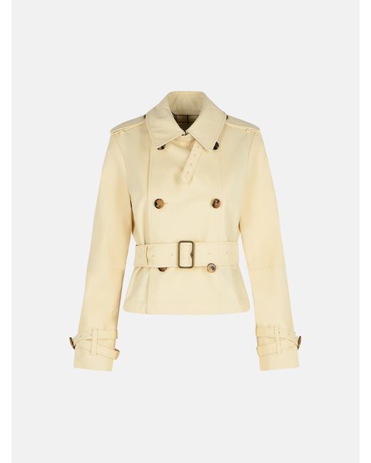 Burberry Natural Polyester Blend Jacket