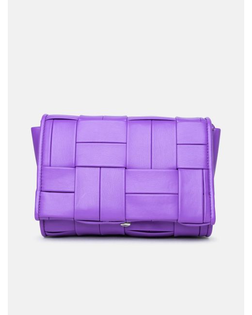THEMOIRÈ Themoirè 'feronia' Purple Vegan Leather Crossbody Bag