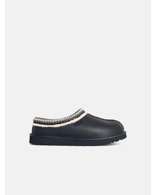 Ugg Blue 'Tasman' Leather Slippers for men