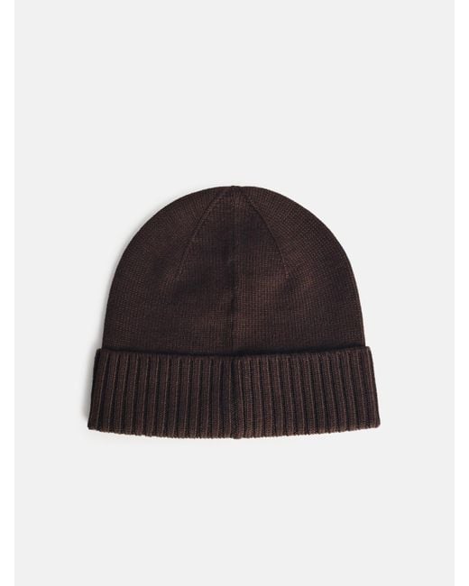 Polo Ralph Lauren Black Wool Beanie for men