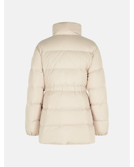 Moncler Natural 'Brossette' Short Polyester Down Jacket