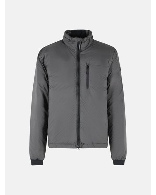 Canada Goose Gray 'Lodge' Polyamide Down Jacket for men
