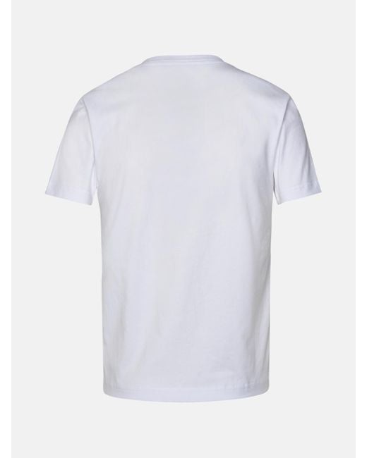Casablancabrand White 'casa Way' Organic Cotton T-shirt