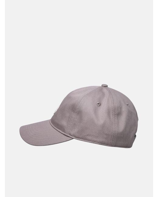 Moncler Gray Cotton Hat