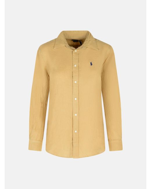 Polo Ralph Lauren Yellow Linen Shirt