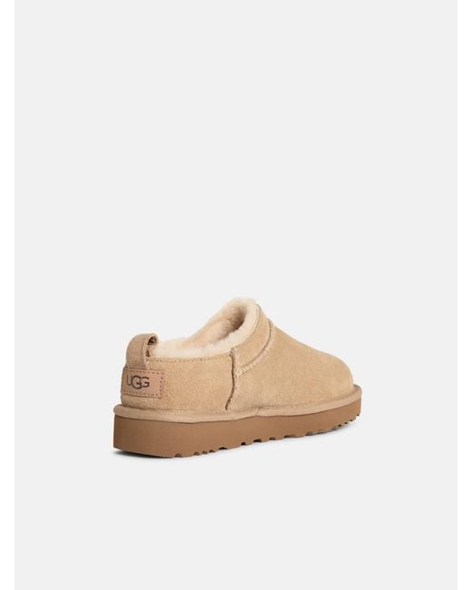 Ugg Natural Classic Micro' Sand Suede Boots