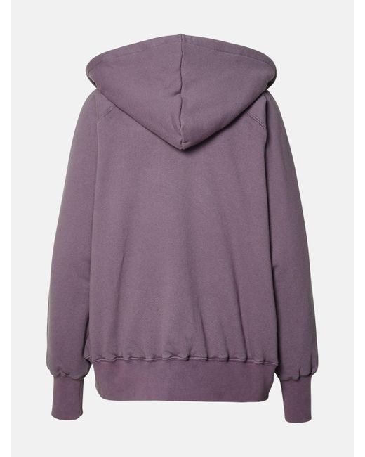 Maison Margiela Purple Cotton Sweatshirt