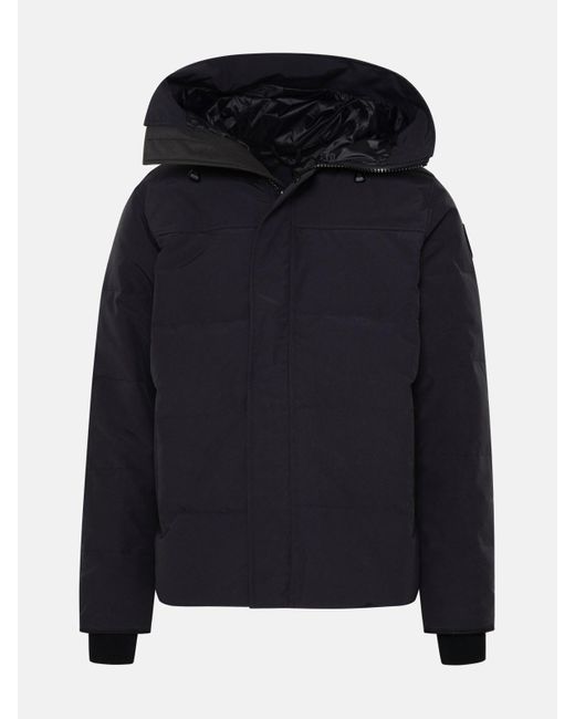 Canada Goose Parka Macmillan In Nylon in Blue for Men | Lyst