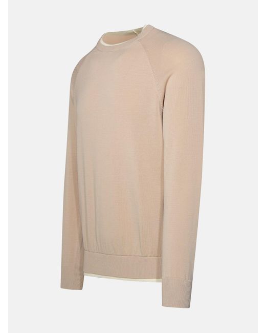 Eleventy Natural Cotton Sweater for men