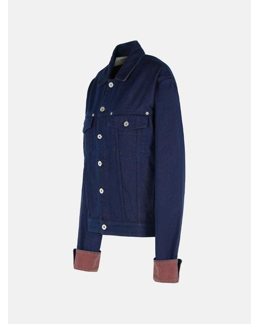 J.W. Anderson Blue Cotton Jacket