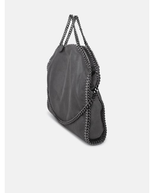 Borsa falabella 3 catene in poliestere grigia di Stella McCartney in Grigio  | Lyst