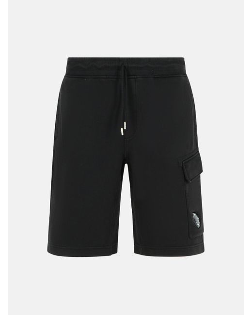 Bermuda di C P Company in Black da Uomo