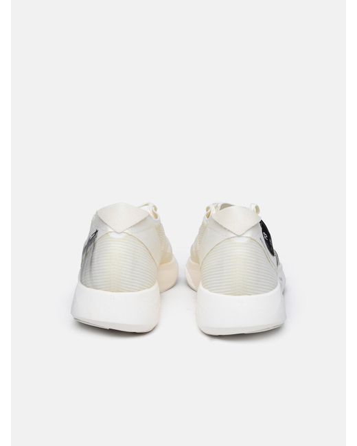 Y-3 White 'takumi Sen 10' Fabric Sneakers for men