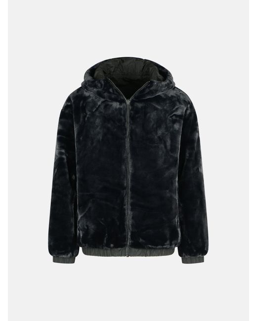 Moose Knuckles Black 'border Bunny' Reversible Polyester Sweatshirt for men