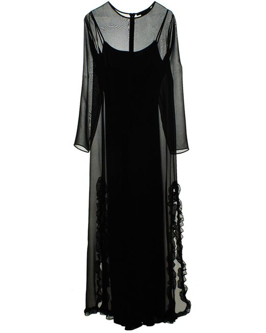 Max Mara Black Carabo Dress