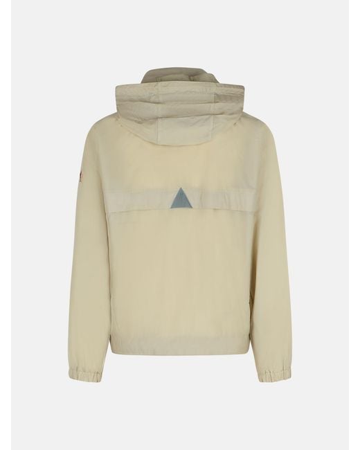 Moncler Natural Grenoble Negara Packable Hooded Windbreaker for men