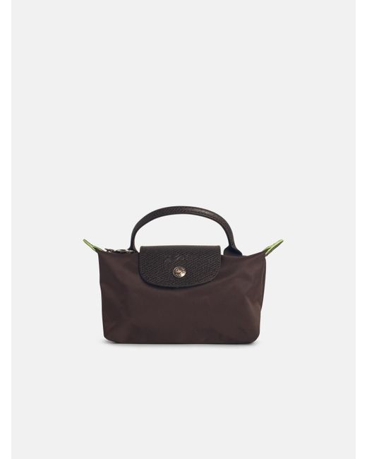 Pouch 'Le Pliage Mocha' di Longchamp in Blue