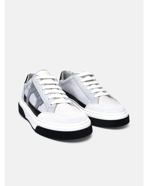 Ferragamo White Cassina Sneakers for men