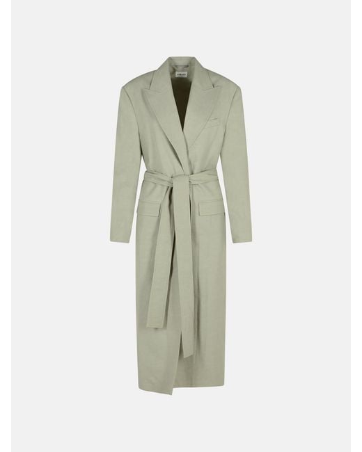 P.A.R.O.S.H. Green Viscose Blend Duster