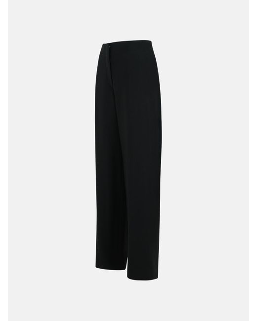 Sportmax Black 'adelchi' Viscose Pants