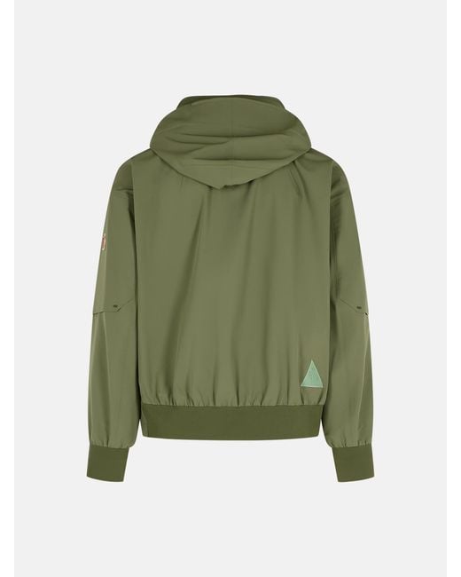 Moncler Green 'Tesso' Polyamide Blend Jacket for men