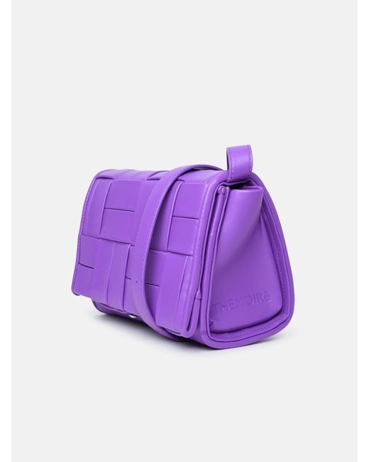 THEMOIRÈ Themoirè 'feronia' Purple Vegan Leather Crossbody Bag