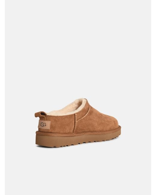 Ugg Brown Classic Micro' Chestnut Suede Boots
