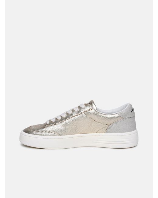 GHOUD VENICE White 'lido' Leather Sneakers