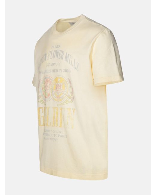 Golden Goose Deluxe Brand Natural Cotton T-shirt for men