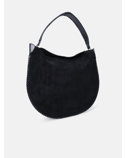 Isabel Marant Black 'oskan' Leather Bag