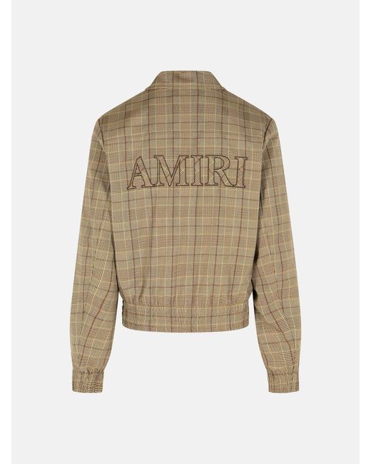 Amiri Natural Virgin Wool Blend Jacket for men
