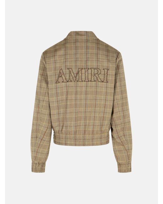 Amiri Natural Virgin Wool Blend Jacket for men