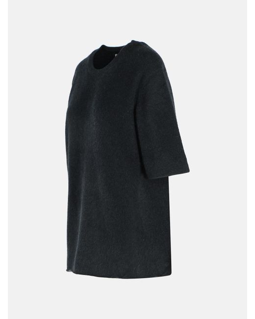 Loulou de Saison Black Wool Blend T-shirt
