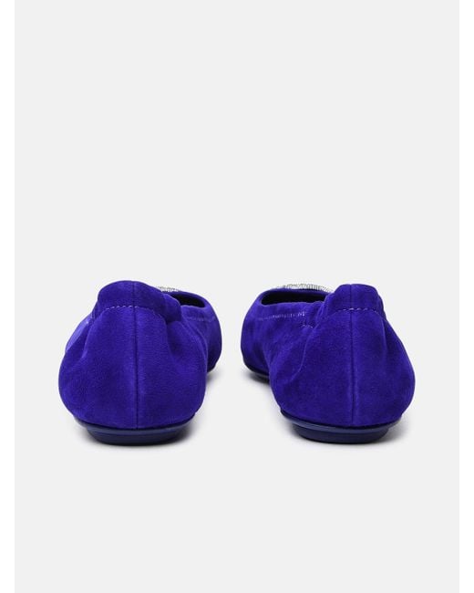 Purple tory shop burch flats