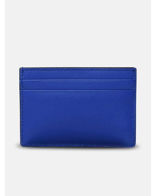 Furla Blue Leather Cardholder