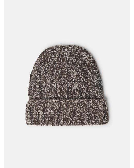Closed Gray Wool Hat