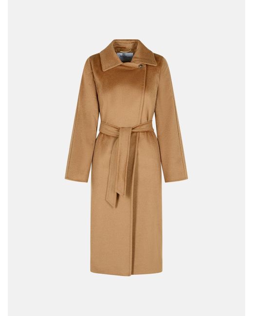 Max Mara Natural Camel Coat