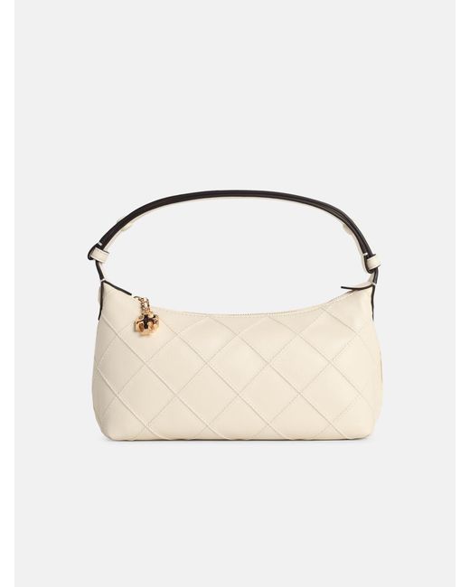 Pochette 'Fleming' Mini di Tory Burch in Natural