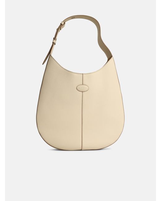 Tod 'S Borsa Lear 'Hobo' di Tod's in Natural