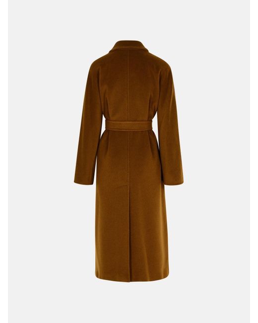 Max Mara Brown 'attuale1234' Camel Coat