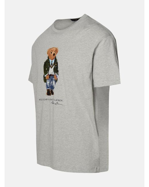 Polo Ralph Lauren Gray Cotton T-shirt for men