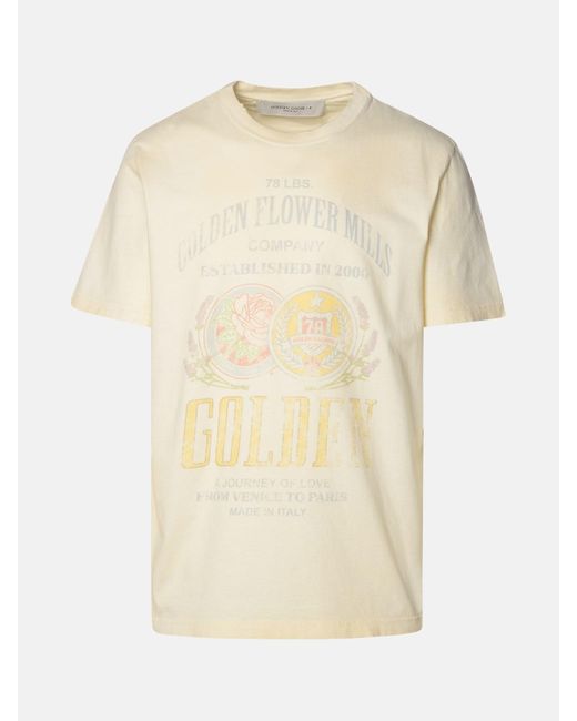 Golden Goose Deluxe Brand Natural Cotton T-shirt for men