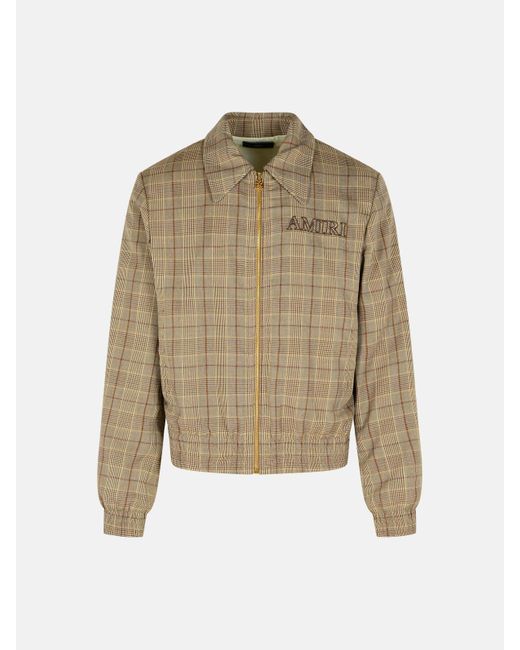 Amiri Natural Virgin Wool Blend Jacket for men
